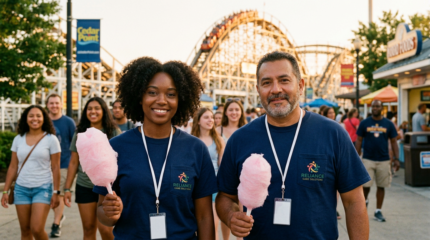 Reliance clients at Cedar Point